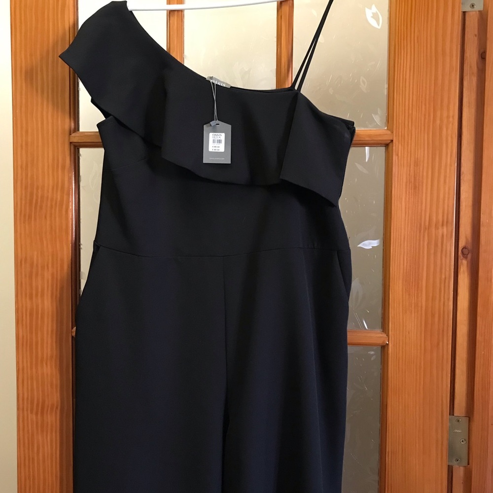 OASIS One-shoulder Wide-leg jumpsuit